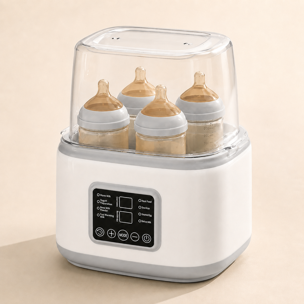 Lumora Nurture Pro | Smart Bottle Warmer & Sterilizer