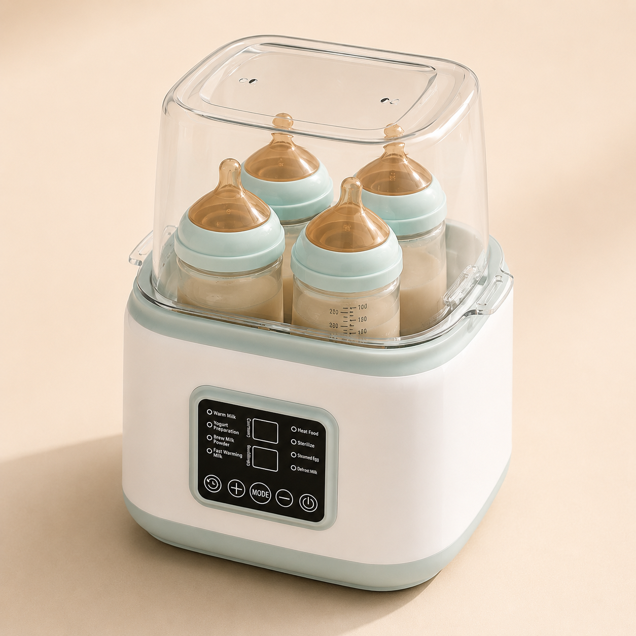 Lumora Nurture Pro | Smart Bottle Warmer & Sterilizer
