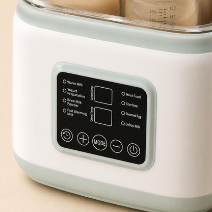 Lumora Nurture Pro | Smart Bottle Warmer & Sterilizer