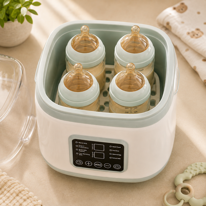 Lumora Nurture Pro | Smart Bottle Warmer & Sterilizer